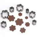 Matrices découpe cuir fleur 7 pièces – 2
