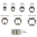 Matrices découpe cuir fleur 7 pièces – 6