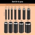Matrices découpe cuir rondes lot de 9 à 29 pièces – Couleur Set B-12 pcs