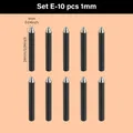 Matrices découpe cuir rondes lot de 9 à 29 pièces – Couleur Set E-1mm 10pcs