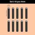 Matrices découpe cuir rondes lot de 9 à 29 pièces – Couleur Set J-4mm 10pcs