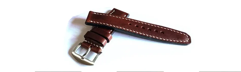 Modèle bracelet montre en cuir acrylique transparent