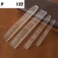 Modèle bracelet montre en cuir acrylique transparent – Couleur STRAP-P-I22-1SET