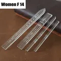 Modèle bracelet montre en cuir acrylique transparent – Couleur WOMEN-F14-1SET