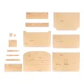 Modèle découpe laser pour pochette et porte-documents en cuir – Couleur 1Set