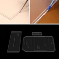 Modèle porte-carte visite en cuir acrylique pour bricolage – 2