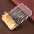 Modèle porte-monnaie femme en cuir acrylique 10 à 4 cm – 3