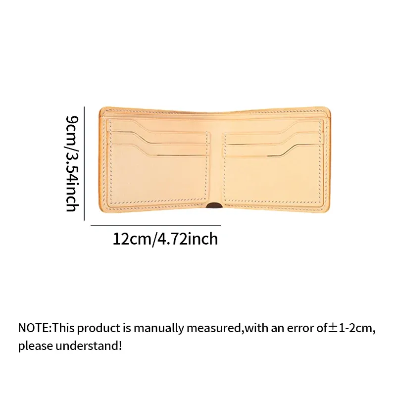 Modèle portefeuille court pliable en acrylique 8 pièces