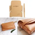Modèle portefeuille galet en papier kraft 15 à 8 cm – 1