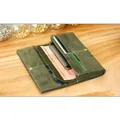 Modèle portefeuille long galet en cuir acrylique 20 à 9 cm – 3