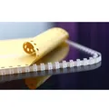 Modèle portefeuille long galet en cuir acrylique 20 à 9 cm – 4