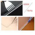 Modèle portefeuille long galet en cuir acrylique 20 à 9 cm – 6