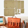 Modèle sac à dos et ordinateur en papier kraft – 1