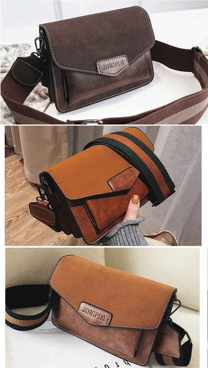 Modèle sac bandoulière unisexe en papier kraft