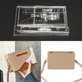 Modèle sac galet en cuir acrylique transparent 2 types – Couleur XKB-621