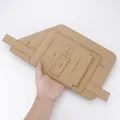 Modèle sac poitrine homme en papier kraft – 3