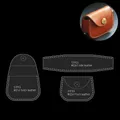 Moule acrylique 3 pièces pour portefeuille en cuir fait main – 2