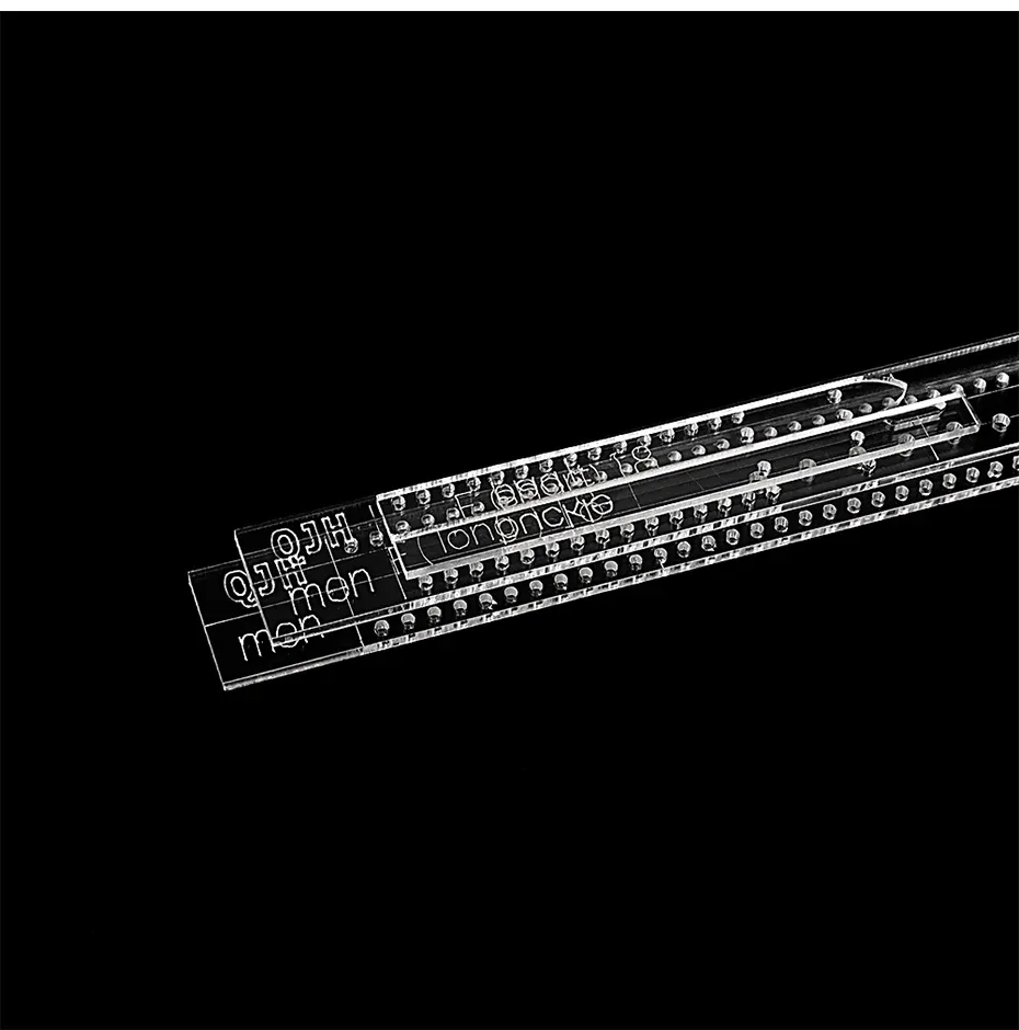 Moule acrylique pour bracelet de montre en cuir hommes et femmes
