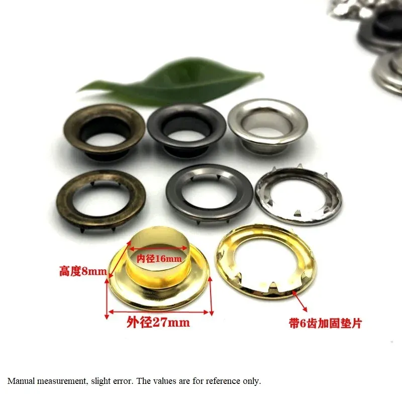 Œillets à riveter 8 à 18 mm pour maroquinerie