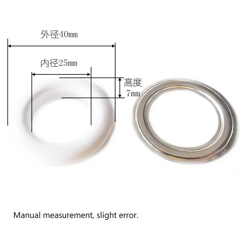 Œillets métalliques 20 à 40 mm pour maroquinerie