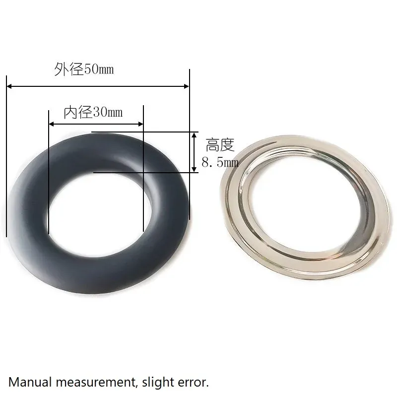 Œillets métalliques 20 à 40 mm pour maroquinerie