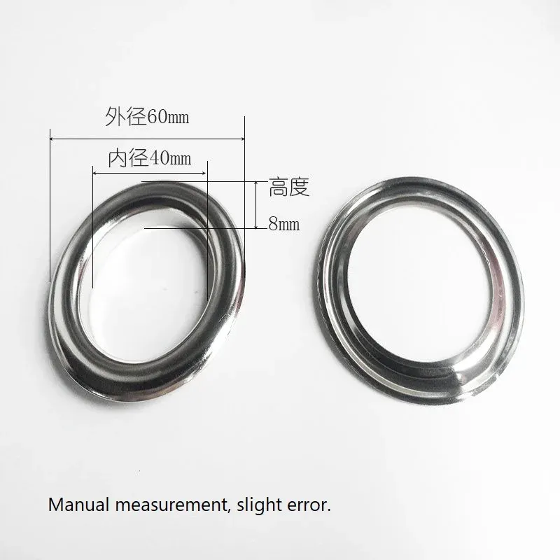 Œillets métalliques 20 à 40 mm pour maroquinerie
