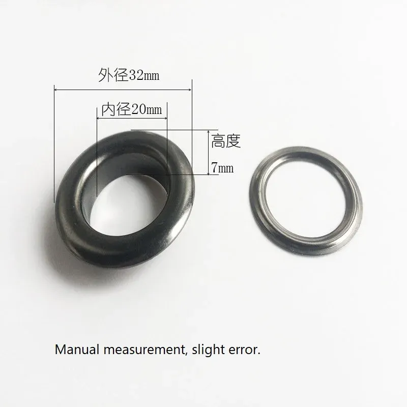 Œillets métalliques 20 à 40 mm pour maroquinerie