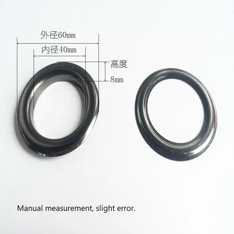 Œillets métalliques 20 à 40 mm pour maroquinerie
