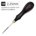 Outil chanfreinage bord cuir skiver français – Couleur A-N1-225mm-1Pcs