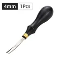 Outil chanfreinage bord cuir skiver français – Couleur B-4mm-1Pcs