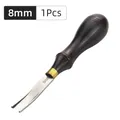Outil chanfreinage bord cuir skiver français – Couleur B-8mm-1Pcs
