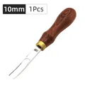 Outil chanfreinage bord cuir skiver français – Couleur C-10mm-1Pcs