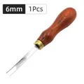 Outil chanfreinage bord cuir skiver français – Couleur C-6mm-1Pcs