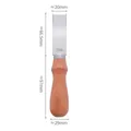 Outil cuir ciseau biseau couteau ébavurer 4 à 12 mm – Couleur 20mm