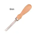 Outil cuir ciseau biseau couteau ébavurer 4 à 12 mm – Couleur 6mm