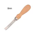 Outil cuir ciseau biseau couteau ébavurer 4 à 12 mm – Couleur 8mm