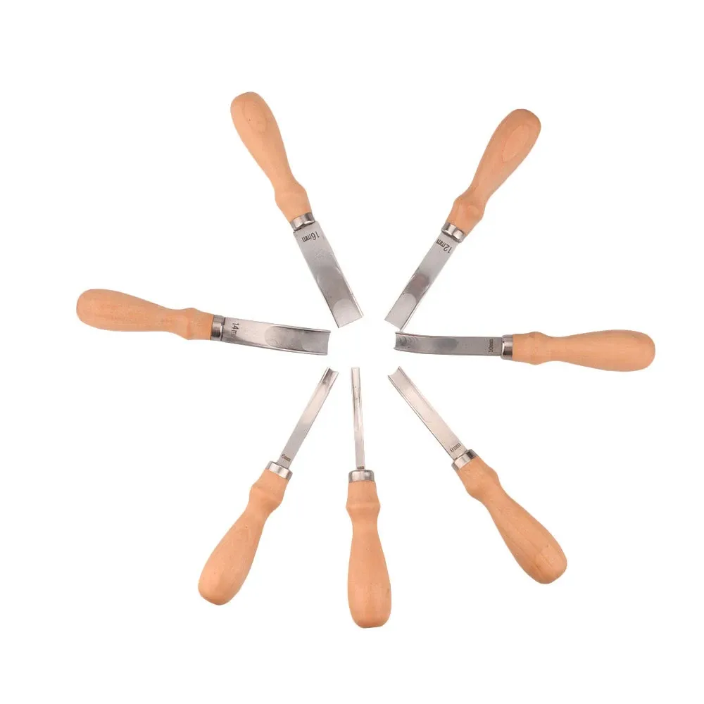 Outil cuir ciseau biseau couteau ébavurer 4 à 12 mm