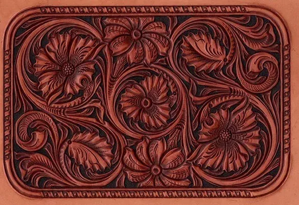 Outil d'estampage cuir motif de sculpture 5 à 15 mm