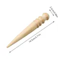 Outil de polissage bord rond en bois massif – Couleur 14.5cm