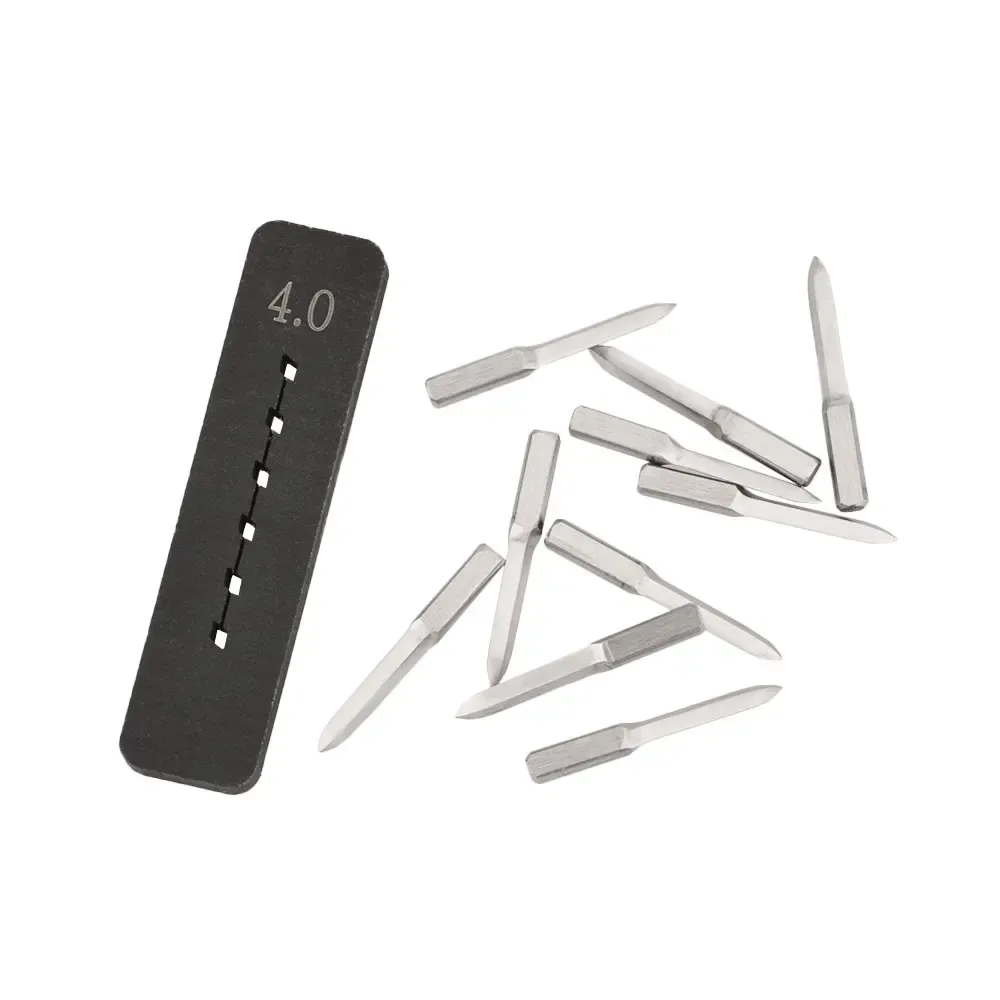 Outil perforateur rond et oblique pour cuir