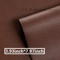Patchs similicuir auto-adhésifs 10 à 30 cm pour réparation – Couleur Brown 10X20cm