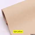 Patchs similicuir auto-adhésifs 20 x 30 cm pour réparation – Couleur 20x30 light yellow