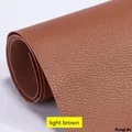 Patchs similicuir auto-adhésifs 20 x 30 cm pour réparation – Couleur 20x30 light brown
