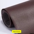 Patchs similicuir auto-adhésifs 20 x 30 cm pour réparation – Couleur 20x30 dark brown
