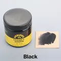 Pâte de finition antique cuir 118 ml pour bricolage – Couleur Noir-118ml