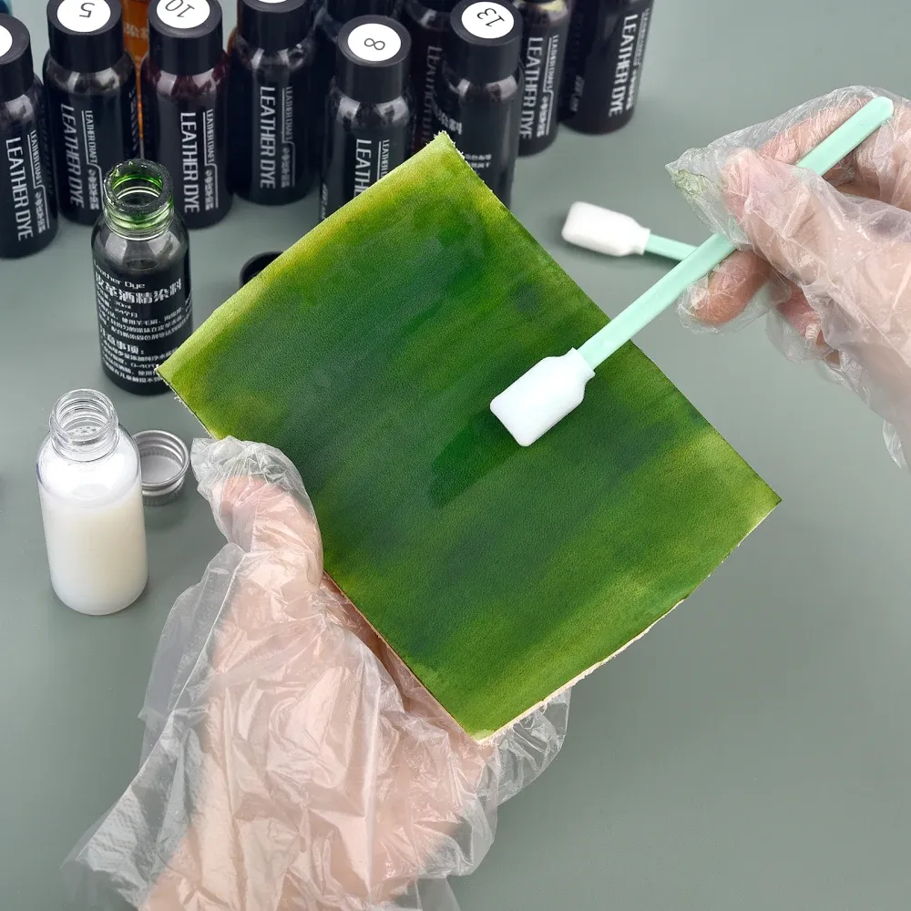 Peinture à huile pour bord cuir 30 ml finition et artisanat