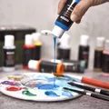 Peinture acrylique 30ml 24 couleurs pour cuir et tissu – 5