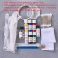 Peinture acrylique cuir 28 ml 18 couleurs personnalisation – Couleur Six-color set
