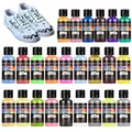 Peinture acrylique cuir 30 ml 24 couleurs pour bricolage – 2