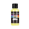 Peinture acrylique cuir 30 ml 24 couleurs pour bricolage – Couleur Orange (07)